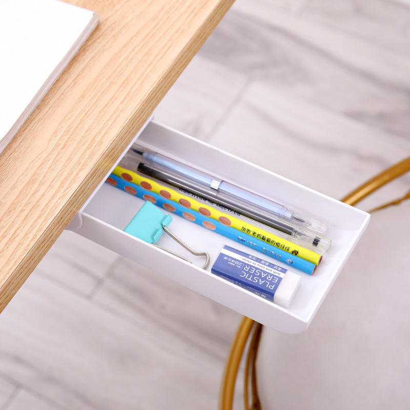 Self-Adhesive Under Desk Storage Drawer