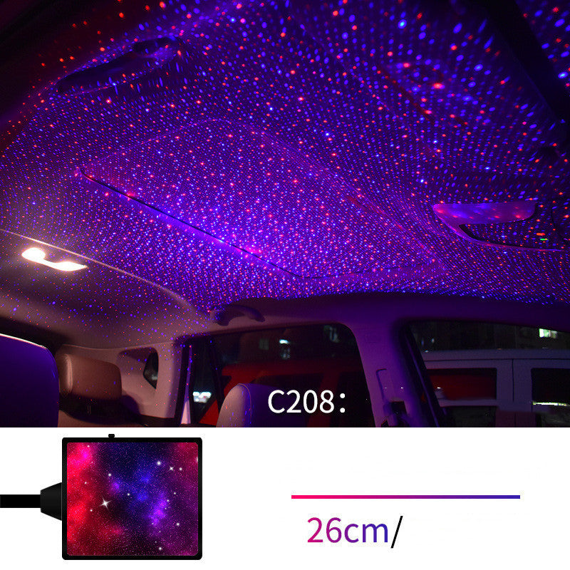 Star Light Projector Party Lights USB LED Light Interior Lighting LED Interior Car Lights Starry Sky Galaxy Night Lights