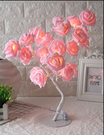 Rose Flower Tree LED Lamp