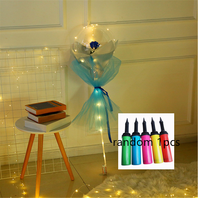 Luminous Balloon Rose Bouquet