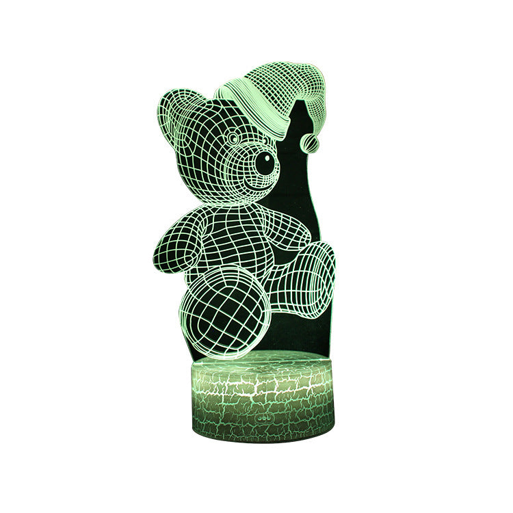 3D Love Bear Table Lamp