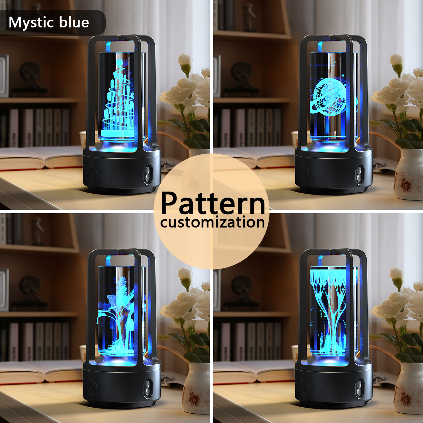 Valentine 2 In 1 Audio Acrylic Lamp