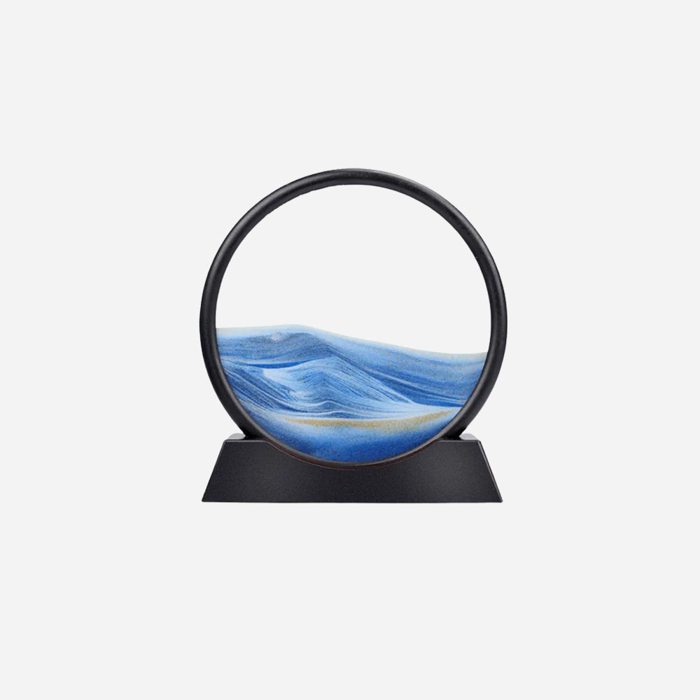 3D Hourglass Deep Sea Sandscape