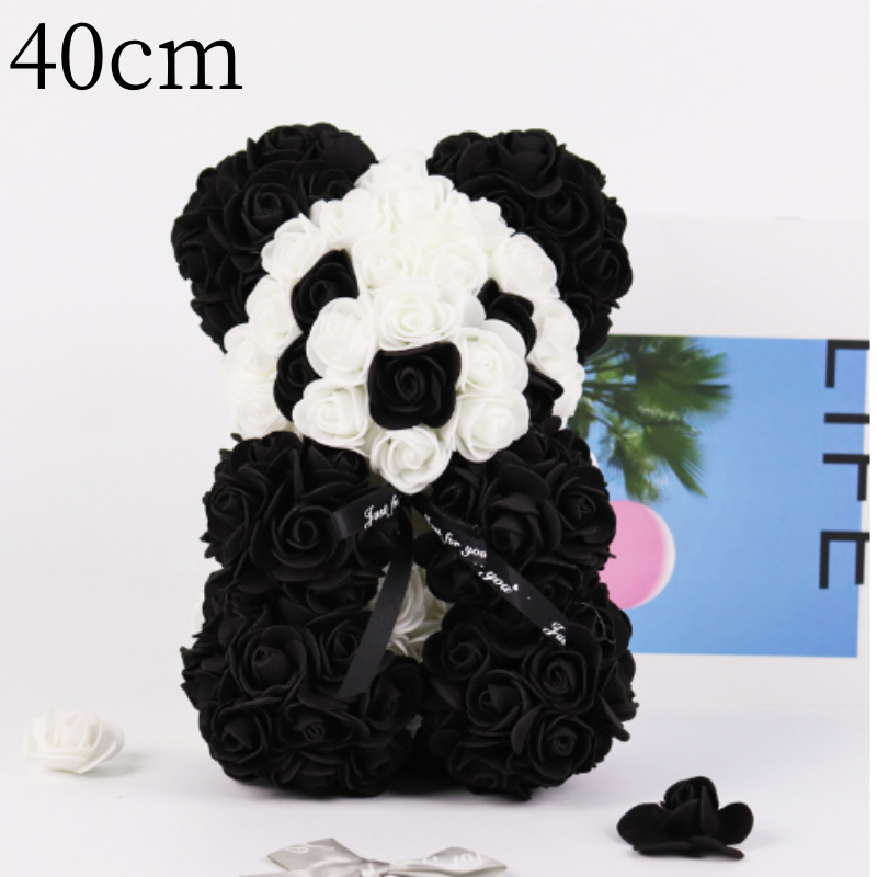 Eternal Rose Teddy Bear