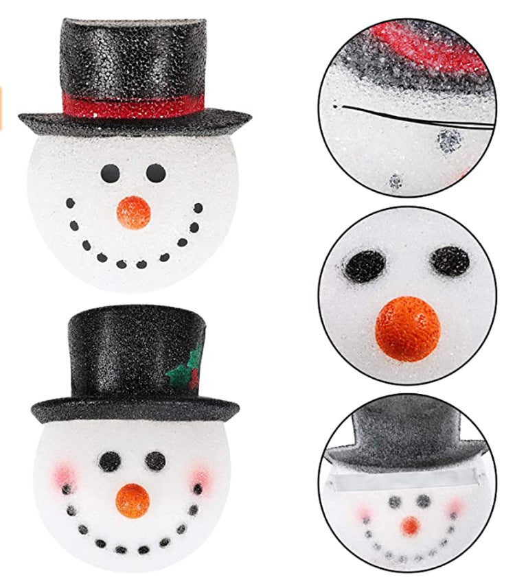 Snowman Porch Light Covers