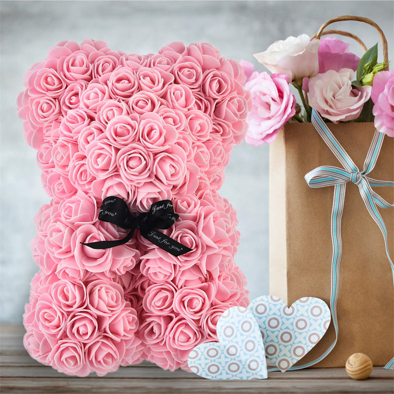 Eternal Rose Teddy Bear