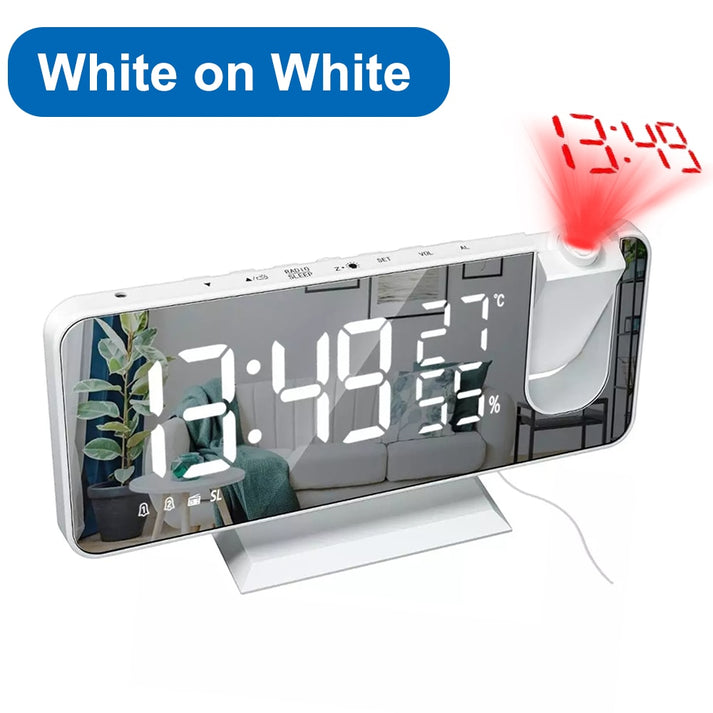 Radio Projection Alarm Clock - Last Day 50% off