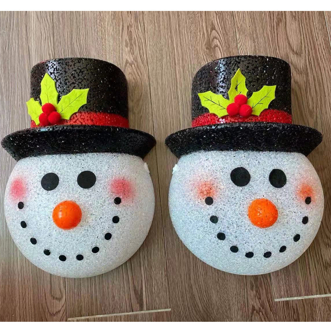 Snowman Porch Light Covers